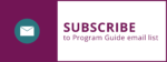 Subscribe to receive Youth Program Guide