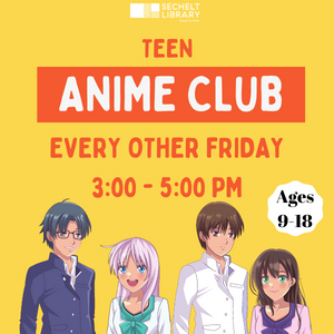 Anime Club | Speedway Public Library