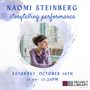 Naomi Steinberg storytelling event