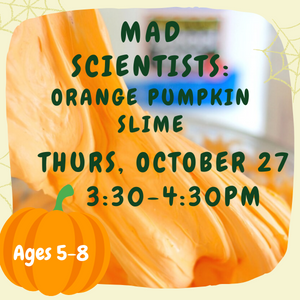 Mad Scientists - make orange pumpkin slime