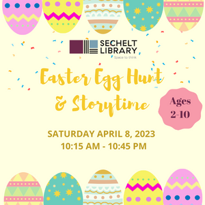 Easter Egg Hunt - Saturday April 8 at 10:15 am