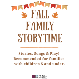 Fall Family Storytime - September 2023