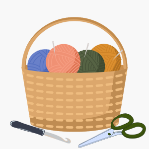 Knitting Repairs with the Spinners and Weavers Guild - Saturday, October 14, 2023, 10:30-2:30 in the Library Lobby