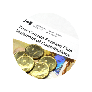 front cover of pamphlet labelled Your Canada Pension Plan