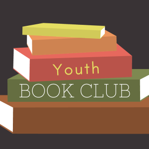 Youth book club - image of a pile of books